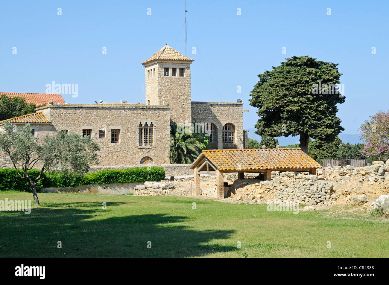 Ruinas de Empuries, fouilles archéologiques et du musée, l'Escala, Costa Brava, Catalogne, Espagne, Europe Banque D'Images