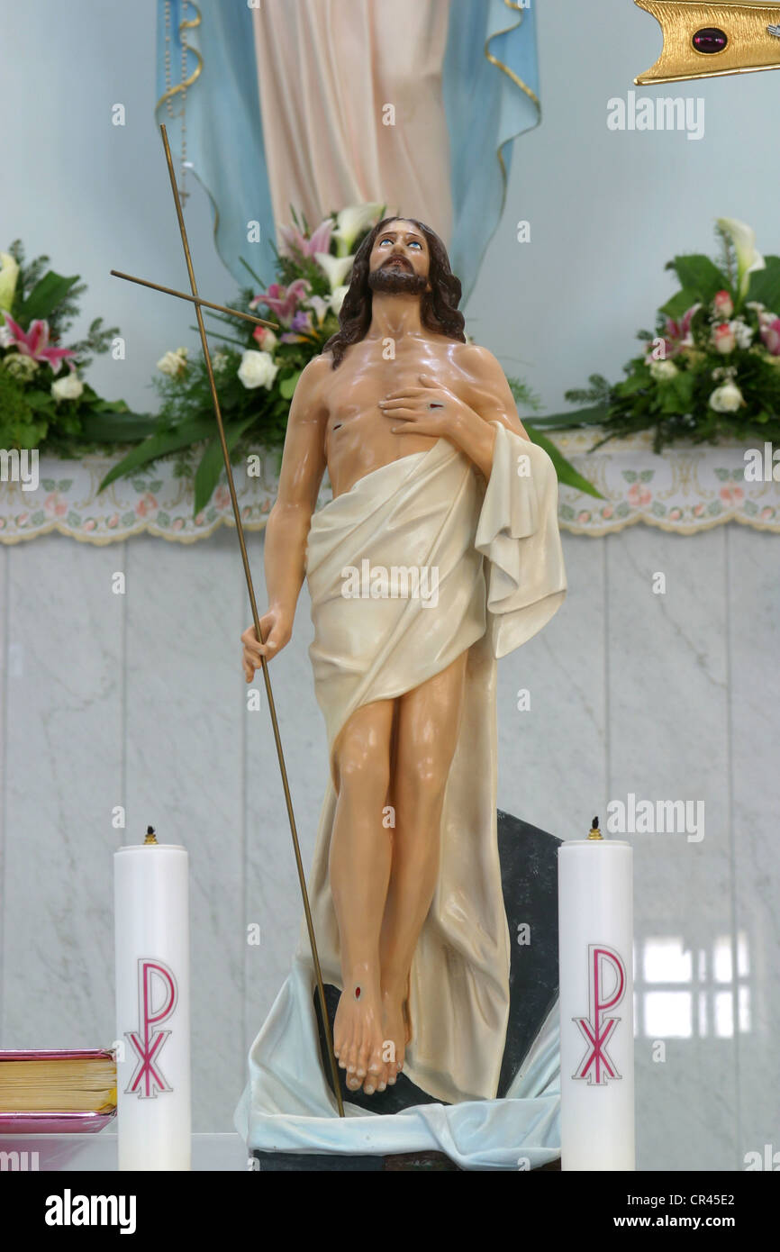 Christ ressuscité Banque D'Images