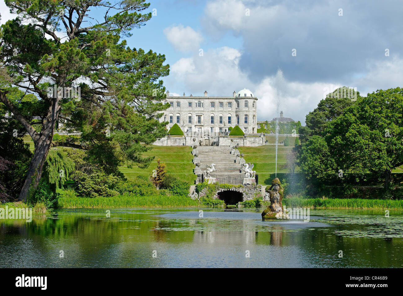 Powerscourt Estate, Montagnes de Wicklow, Enniskerry, comté de Wicklow, Irlande, Europe Banque D'Images