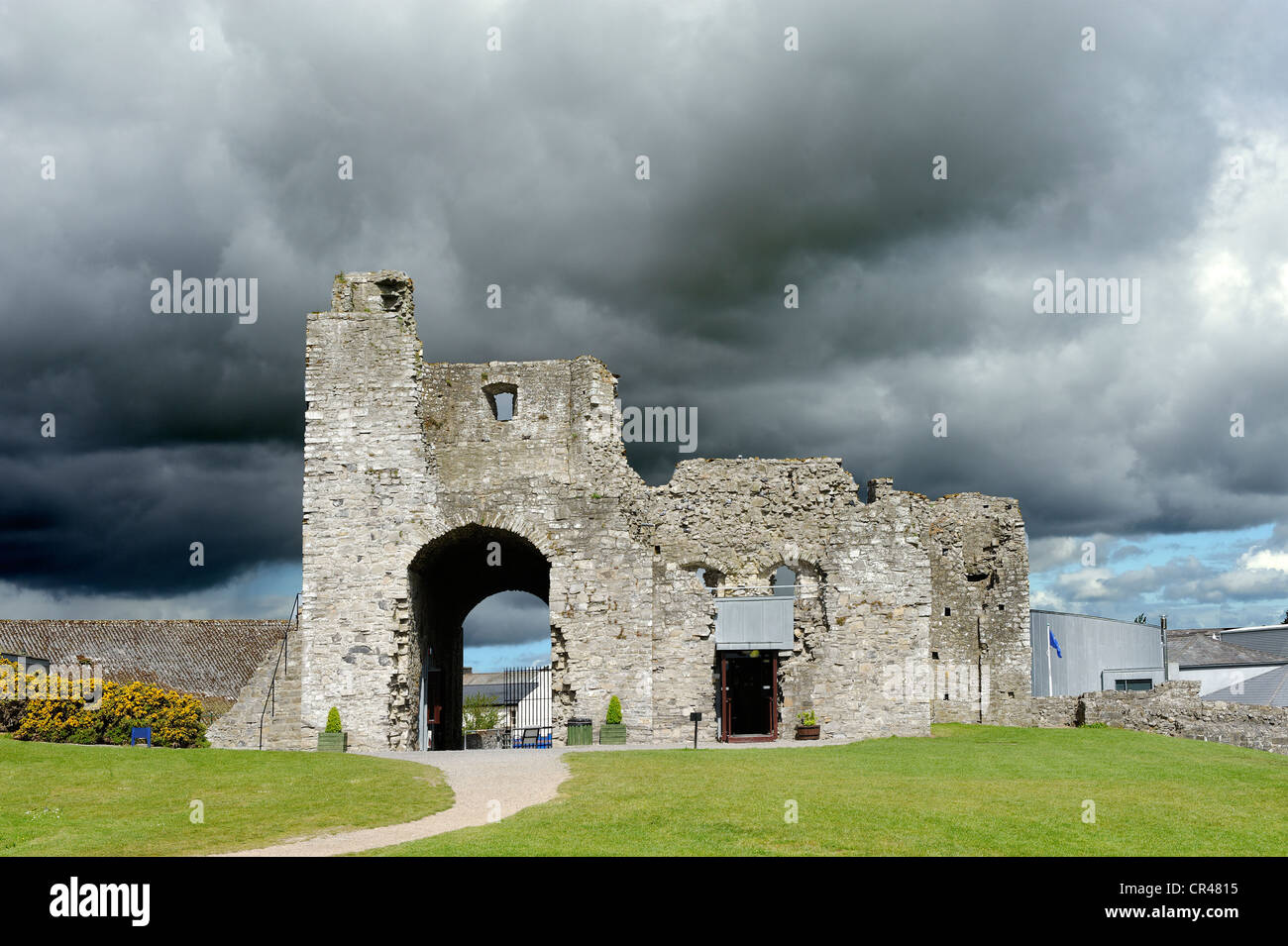 Le Château de Trim, comté de Meath, Irlande, Europe Banque D'Images