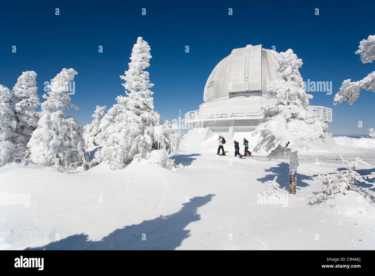 Canada, Québec, Mont Mégantic Réserve de ciel étoilé, observatoire