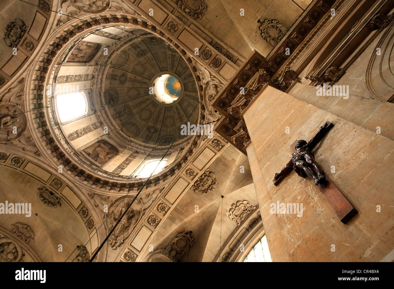 France, Paris, quartier du Marais, l'église St Paul St Louis Banque D'Images