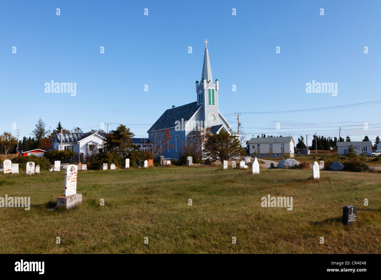 Village de Mingan, district de Duplessis, Québec, Canada Banque D'Images