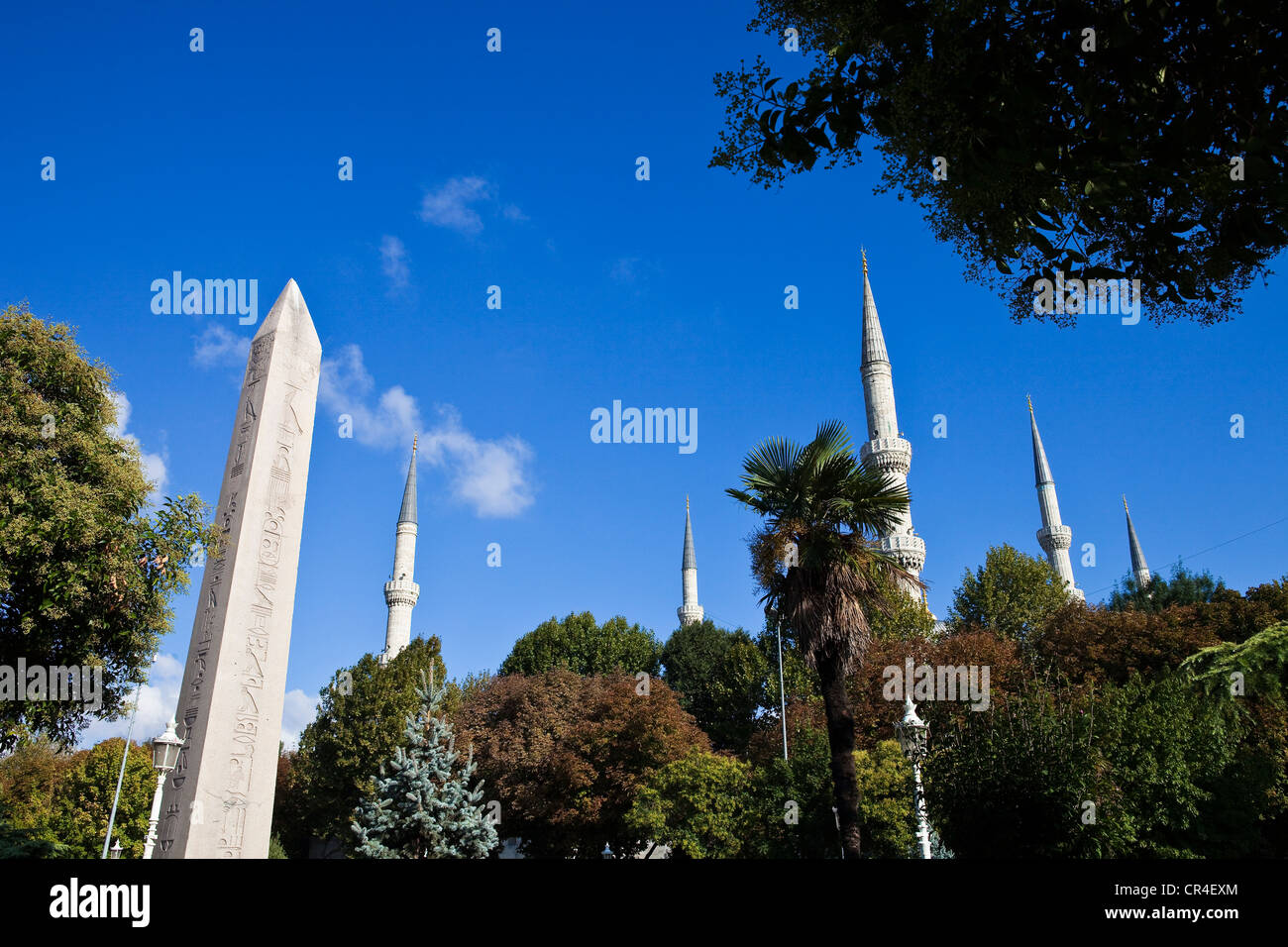 La Turquie, Istanbul, centre historique Patrimoine Mondial de l'UNESCO, Sultanahmet, l'Hippodrome Byzantin, l'empereur romain Banque D'Images