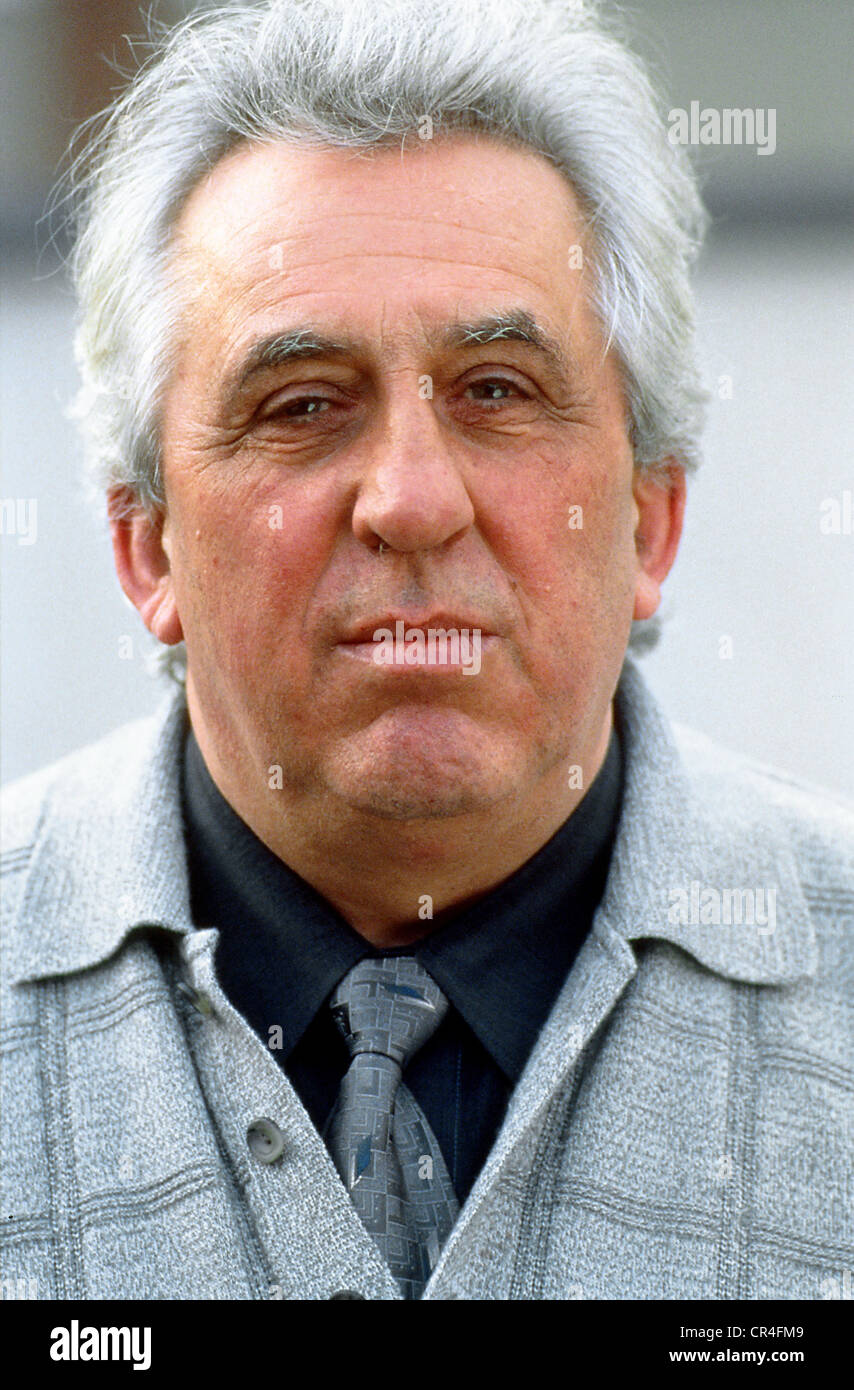 Krenz, Egon, * 19.3.1937, politicien allemand (SED), Conseil de la République démocratique allemande (octobre à décembre 1989), portrait, Berlin, 1.12.1999, Banque D'Images