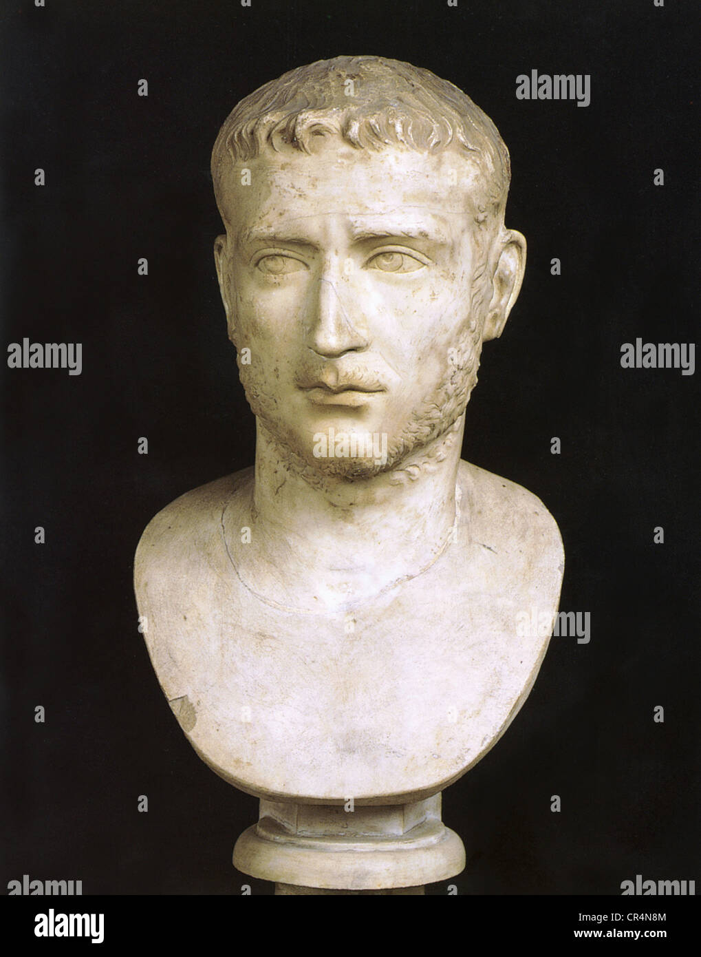 Gallienus, Publius Licinius Egnatius, vers 218 - septembre 268, empereur romain 253 septembre - 268 septembre, portrait, buste, marbre, 3ème siècle, Museo Capitolino, Rome, , Banque D'Images