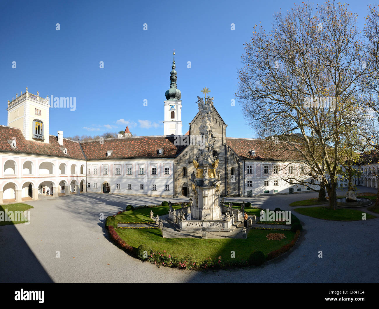 L'abbaye de Heiligenkreuz, Basse Autriche, Autriche, Europe Banque D'Images