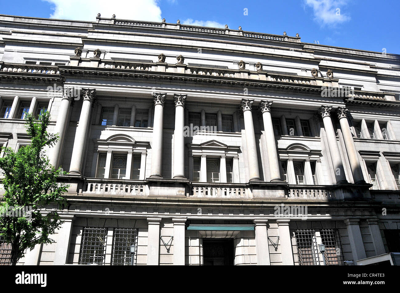 De l'administration centrale du Japon Nippon Ginko, Banque du Japon (BOJ), bâtiment historique de Nihonbashi, Tokyo Japbuilt au cours de la période Meiji. Banque D'Images