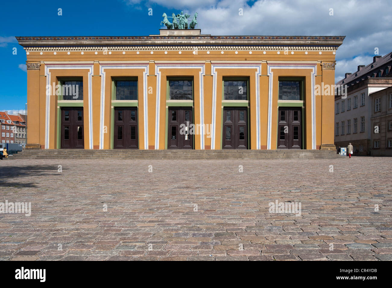 Musée Thorvaldsen, Copenhague, Danemark, Europe, PublicGround Banque D'Images