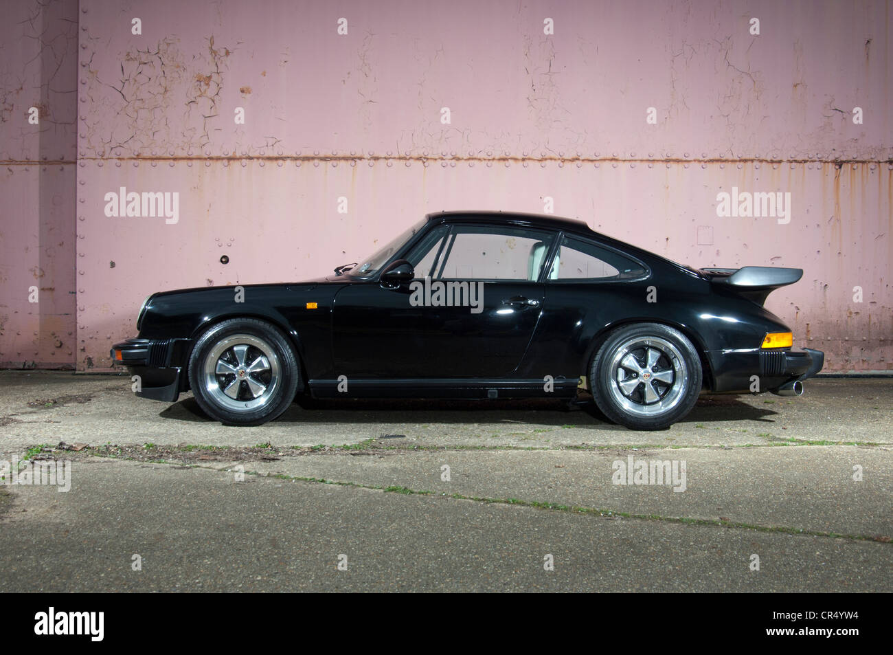 Porsche 911 moteur arrière allemand de voitures de sport à refroidissement par air Banque D'Images