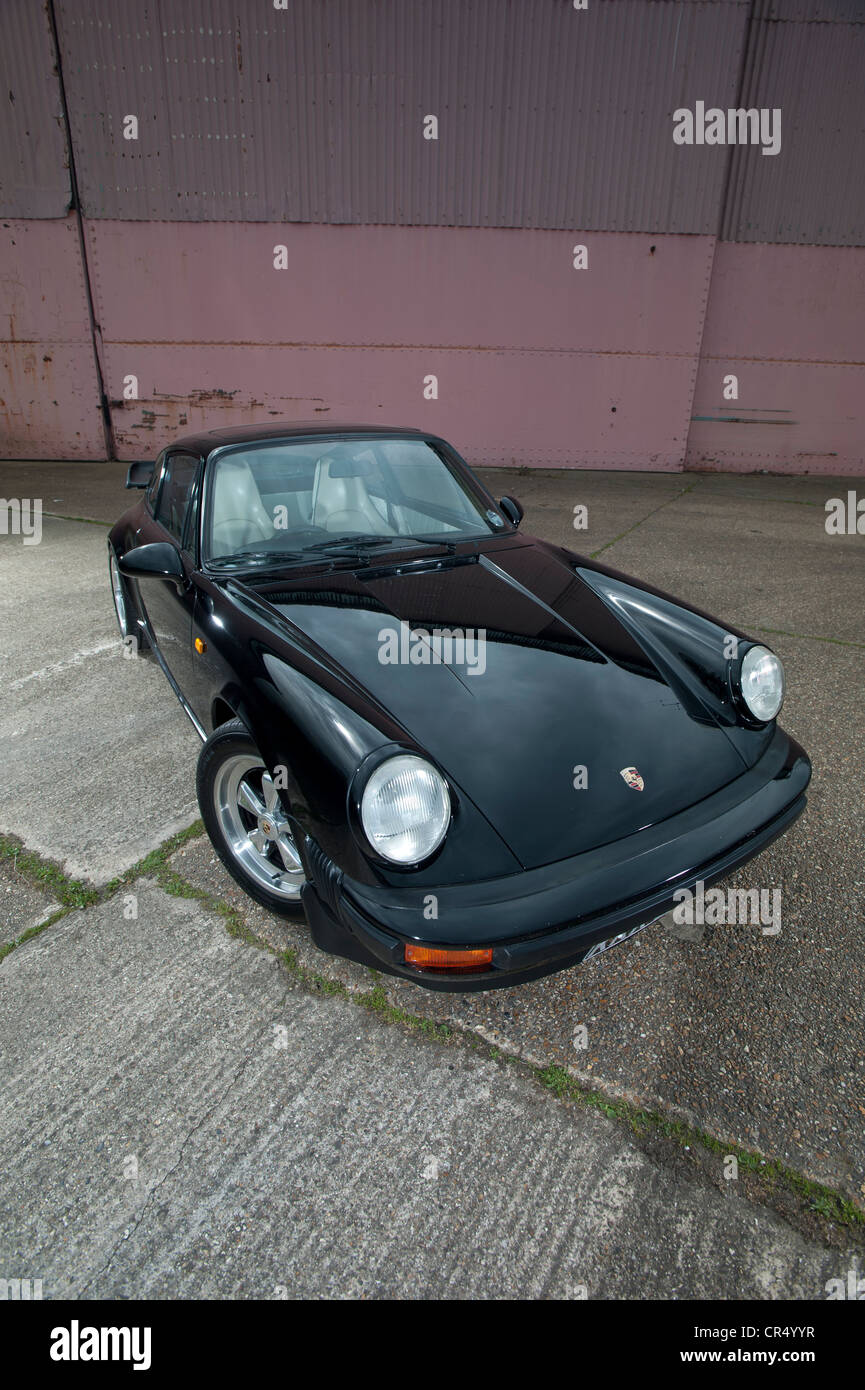 Porsche 911 moteur arrière allemand de voitures de sport à refroidissement par air Banque D'Images