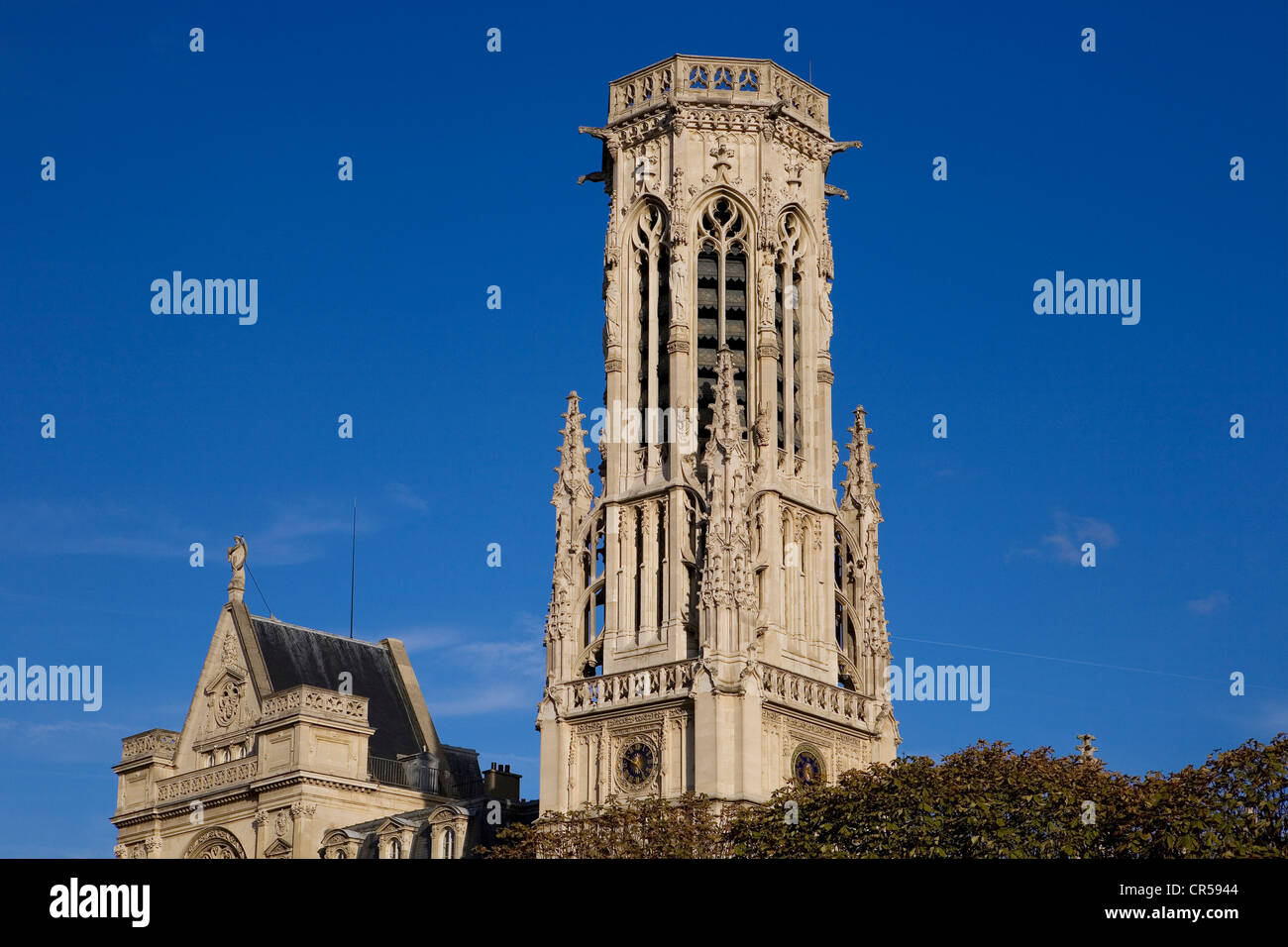 France, Paris, l'église de Saint-Germain-l'Auxerrois Banque D'Images
