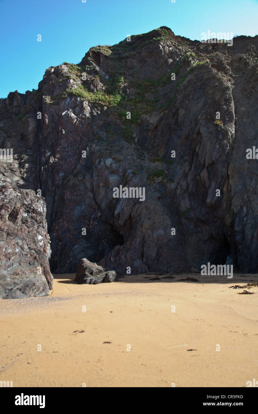 Hope cove, Devon, Angleterre, Royaume-Uni. Banque D'Images