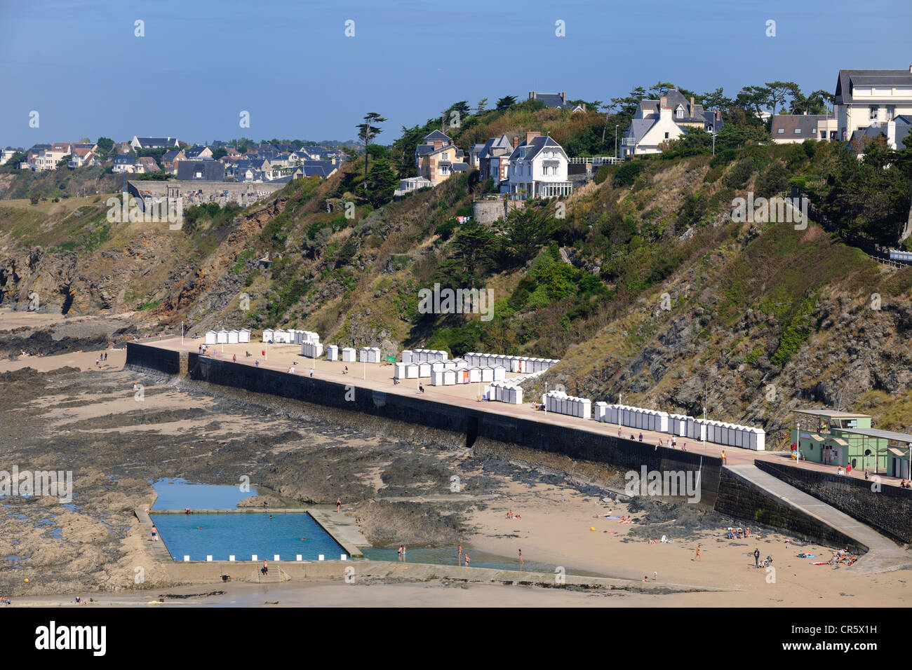 France Manche Cotentin Granville Et Sa Piscine Deau De