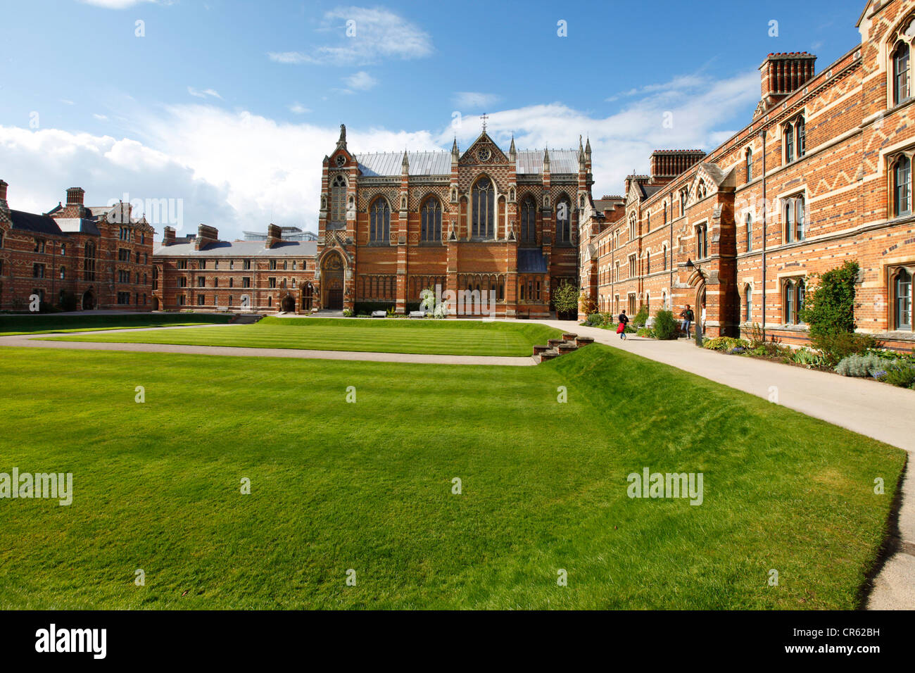 Keble College, l'un des 39 collèges, qui sont tous de manière indépendante et forment ensemble l'Université d'Oxford. Oxford, UK. Banque D'Images