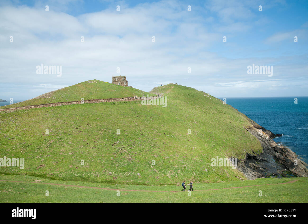 Port Quin, Cornwall, England, UK - Paysage côtier Banque D'Images