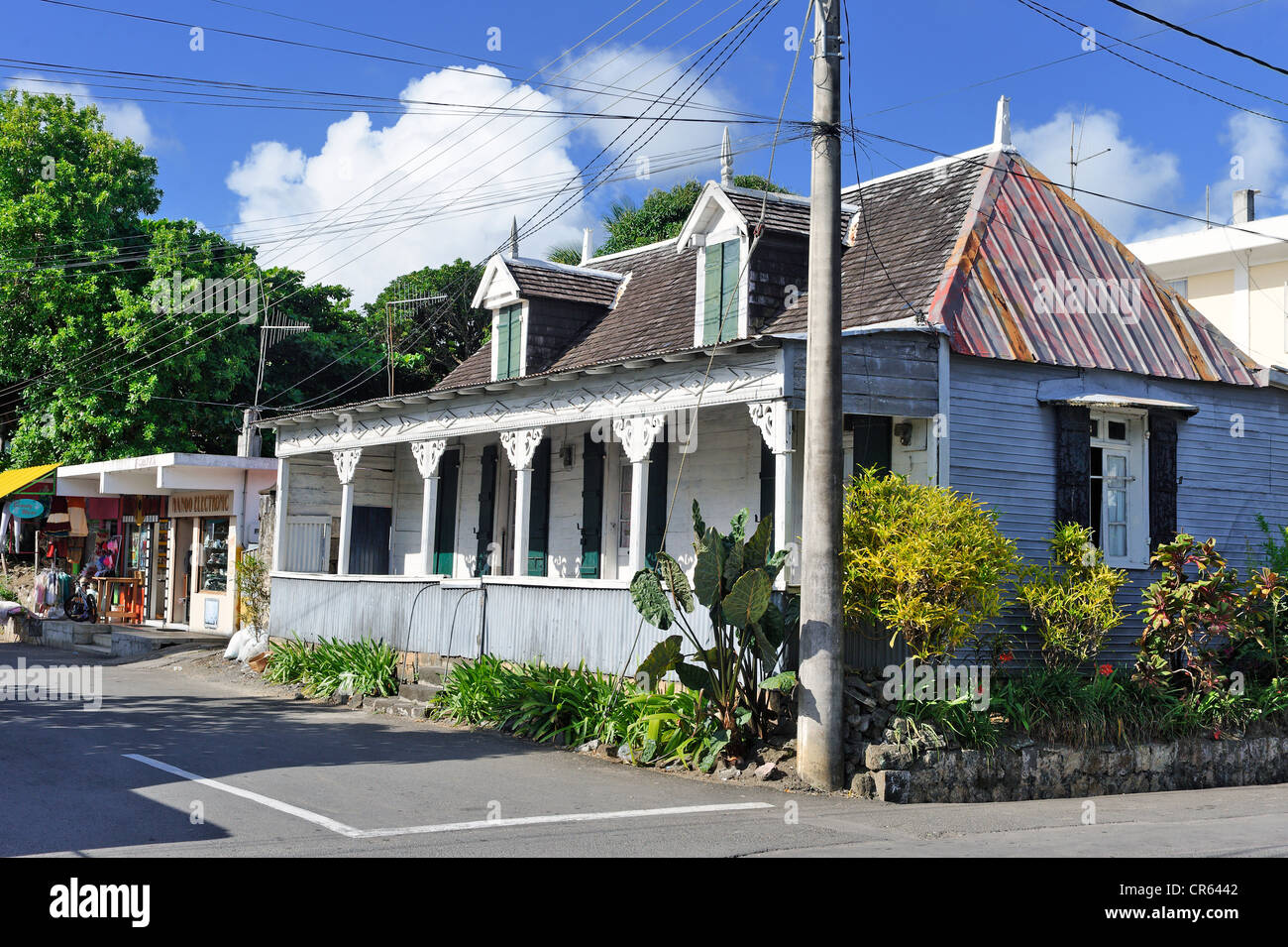 L'Ile Maurice, Côte Sud, District de Grand Port, Mahebourg, maison
