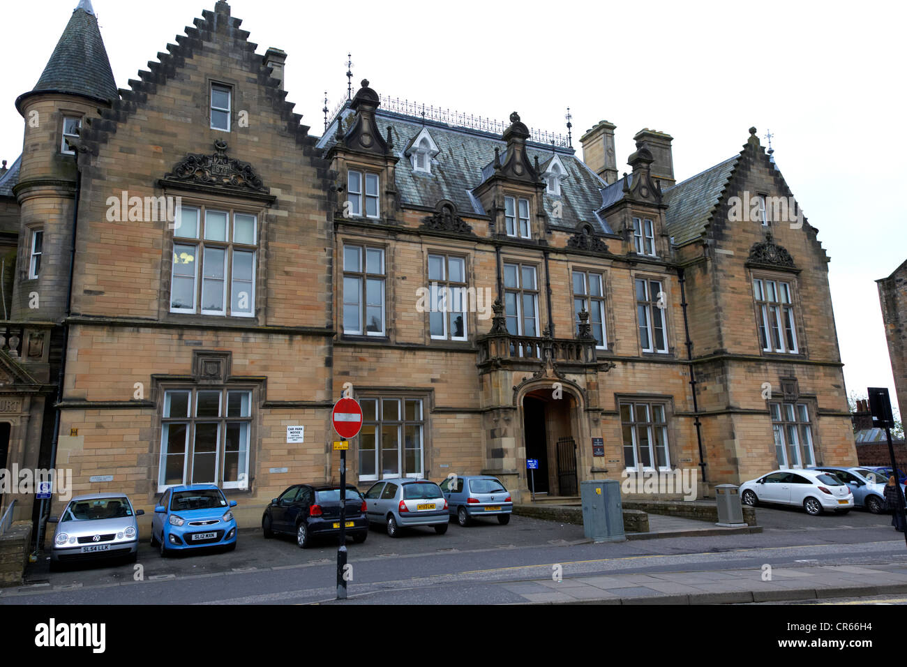 Sheriff Court Stirling et juge de paix court house scotland uk Banque D'Images