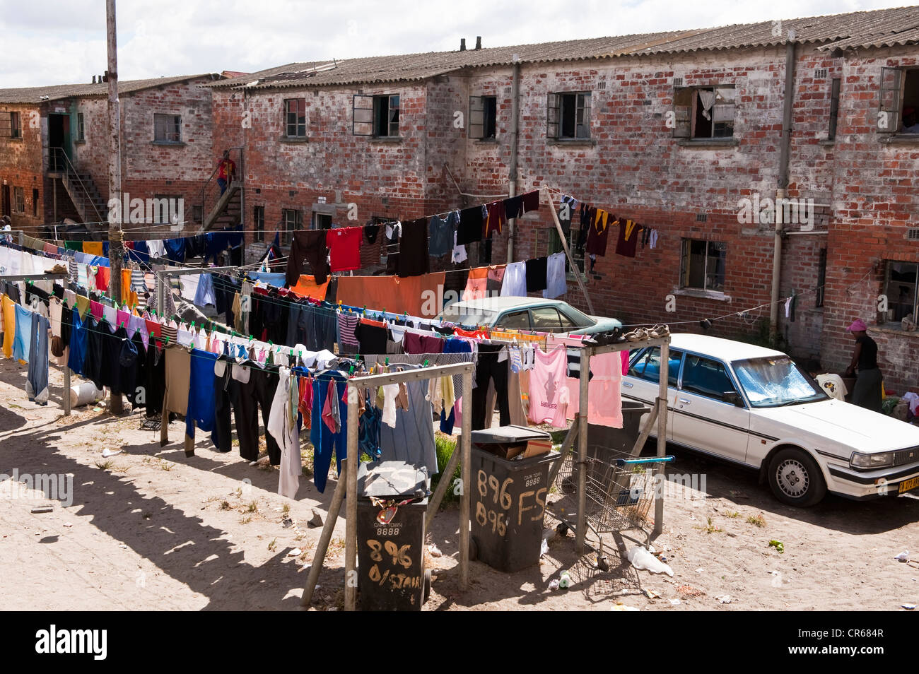 L'Afrique du Sud, Western Cape, Cape Town, le Canton de Langa Banque D'Images