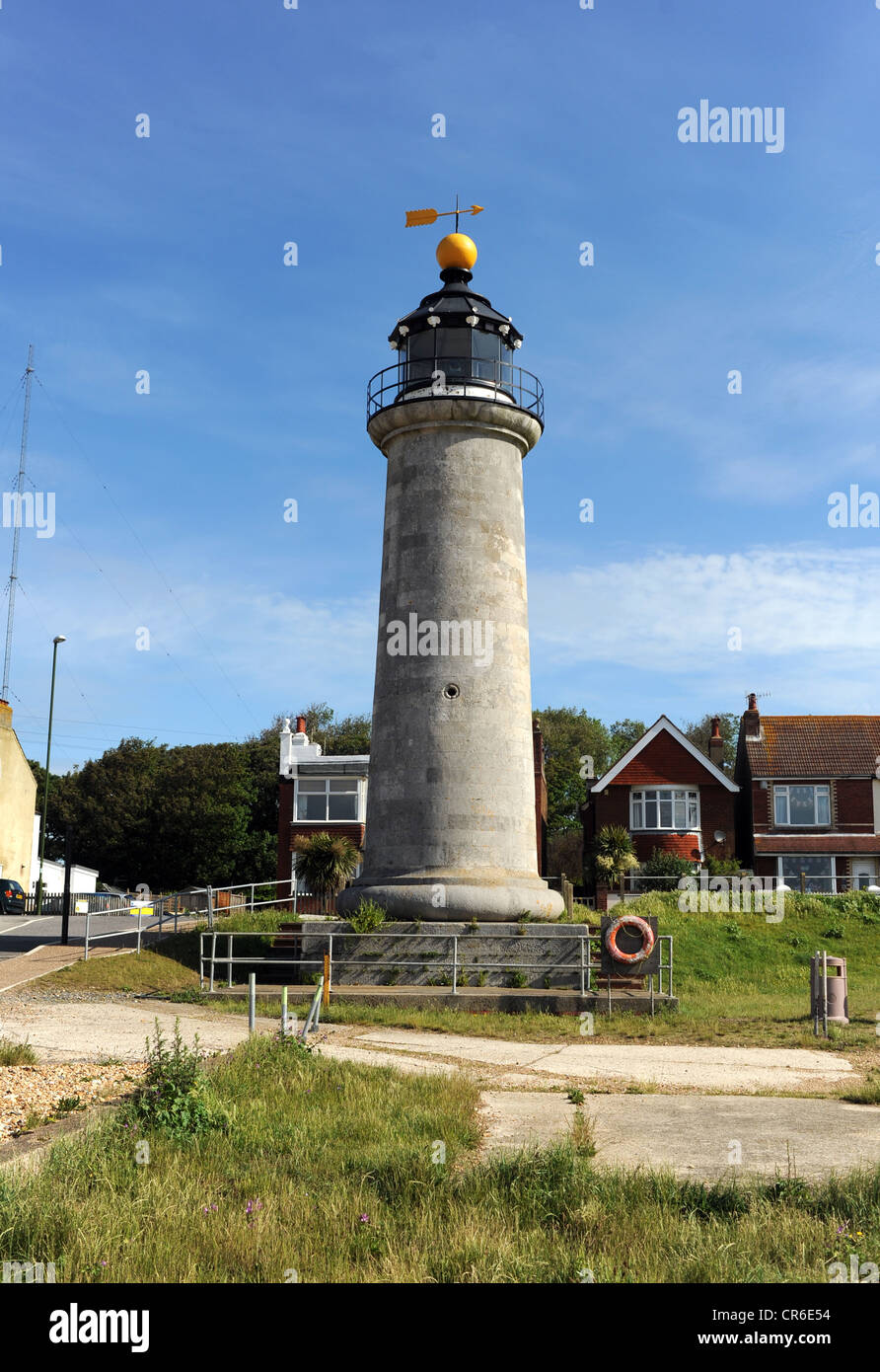 Shoreham Harbour Lighthouse Brighton Sussex Royaume-Uni Banque D'Images