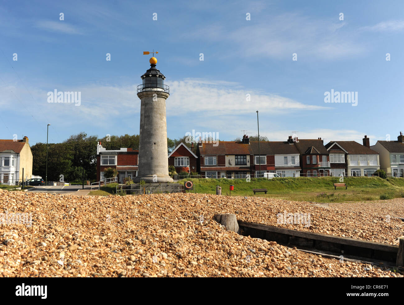 Shoreham Harbour Lighthouse Brighton Sussex Royaume-Uni Banque D'Images