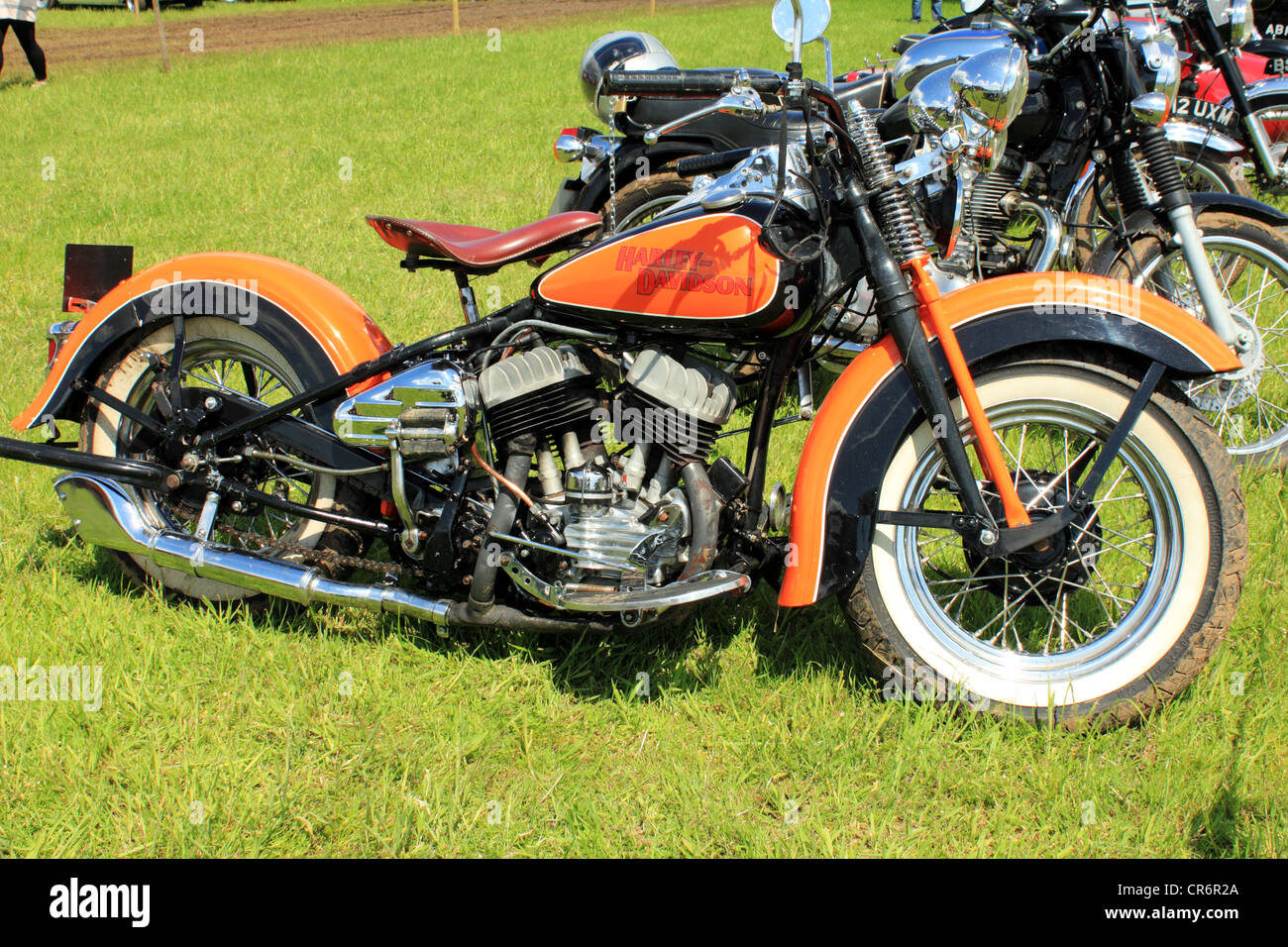 Classic harley davidson motorcycle Banque de photographies et d’images ...