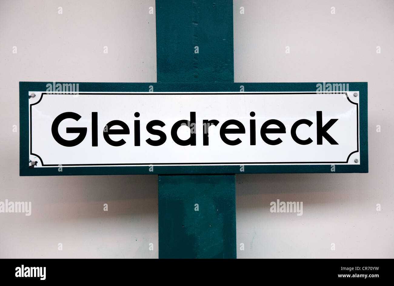 Berlin, Allemagne. U-Bahn (métro). Station Gleisdreieck Banque D'Images