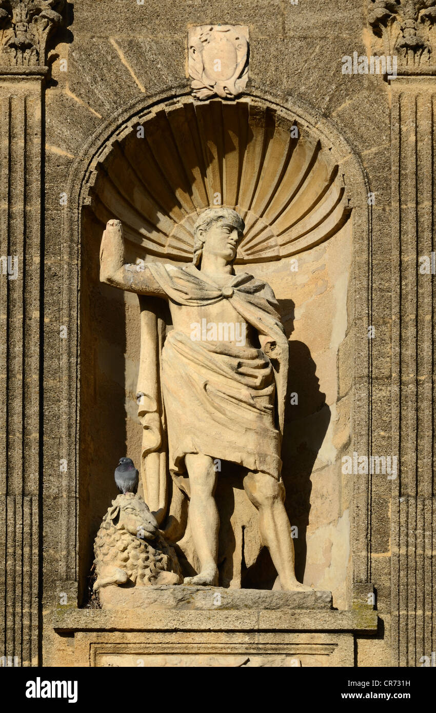 Statue d'Abraham ou statue d'Abraham et monument de Sheep sec AIX-en-Provence Provence Provence France Banque D'Images