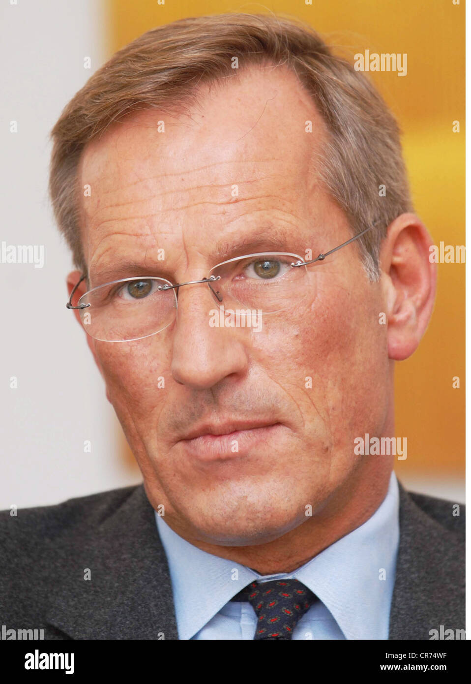 Diekmann, Michael, * 23.12.1954, homme d'affaires allemand, Allianz Chief Executive Officer, portrait, pendant l'interview, Munich, 20.12.2006, Banque D'Images