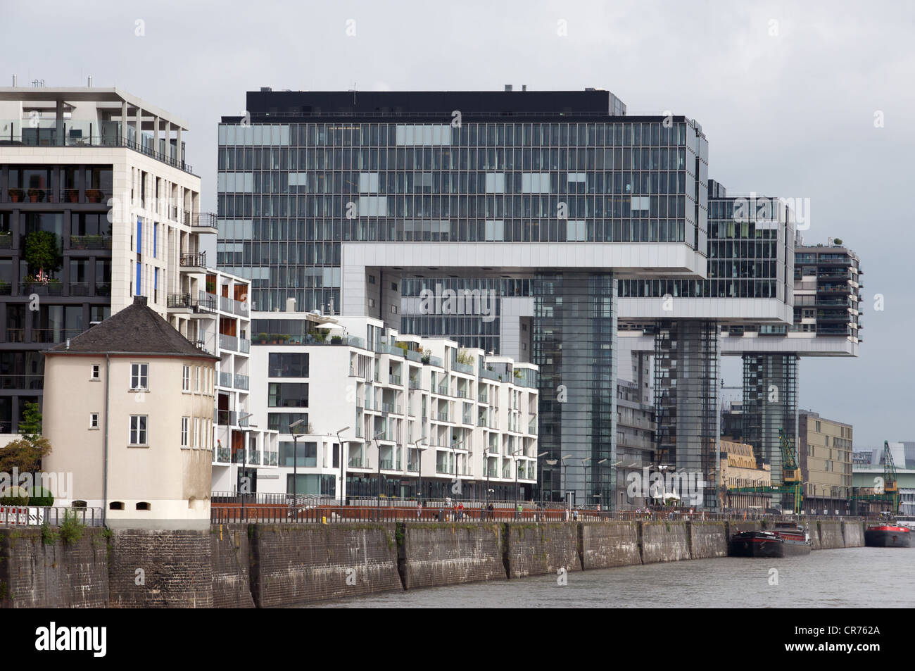 Bureaux et appartement résidentiel connaît comme le bloc 'maisons" de Cologne, Allemagne Banque D'Images