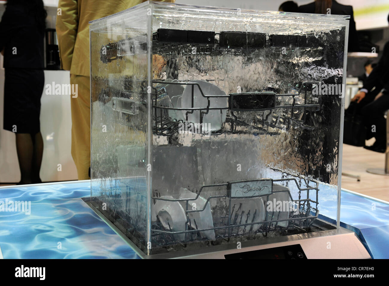 Lave-vaisselle transparente, exposition Internationale Funkausstellung,  IFA, 2011, Berlin, Germany, Europe Photo Stock - Alamy