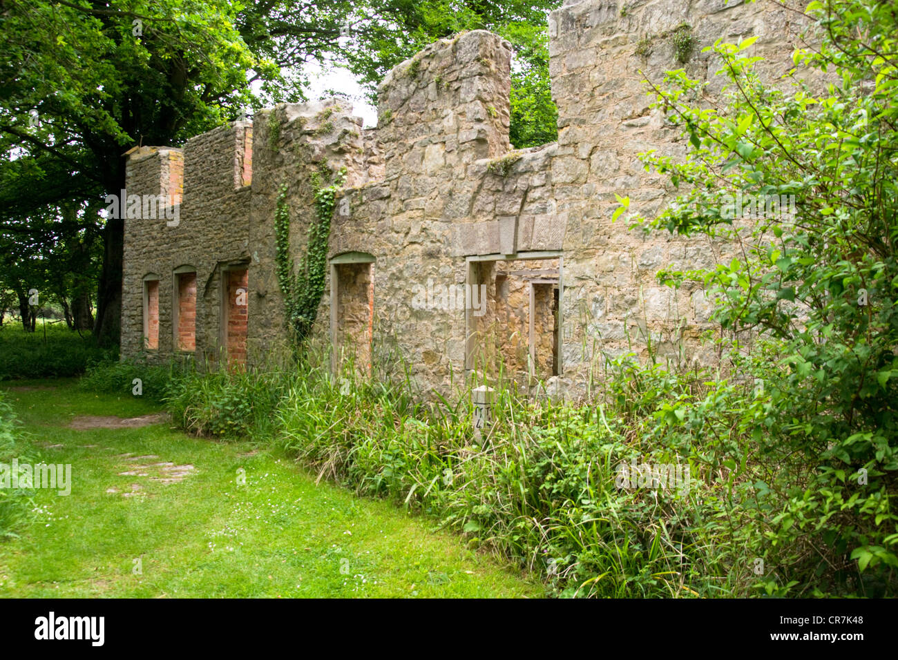 Tyneham Village de Dorset Angleterre Banque D'Images