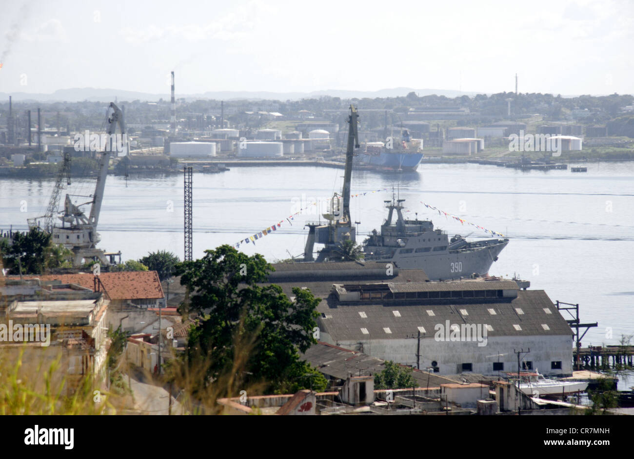 Port de la Havane Banque D'Images