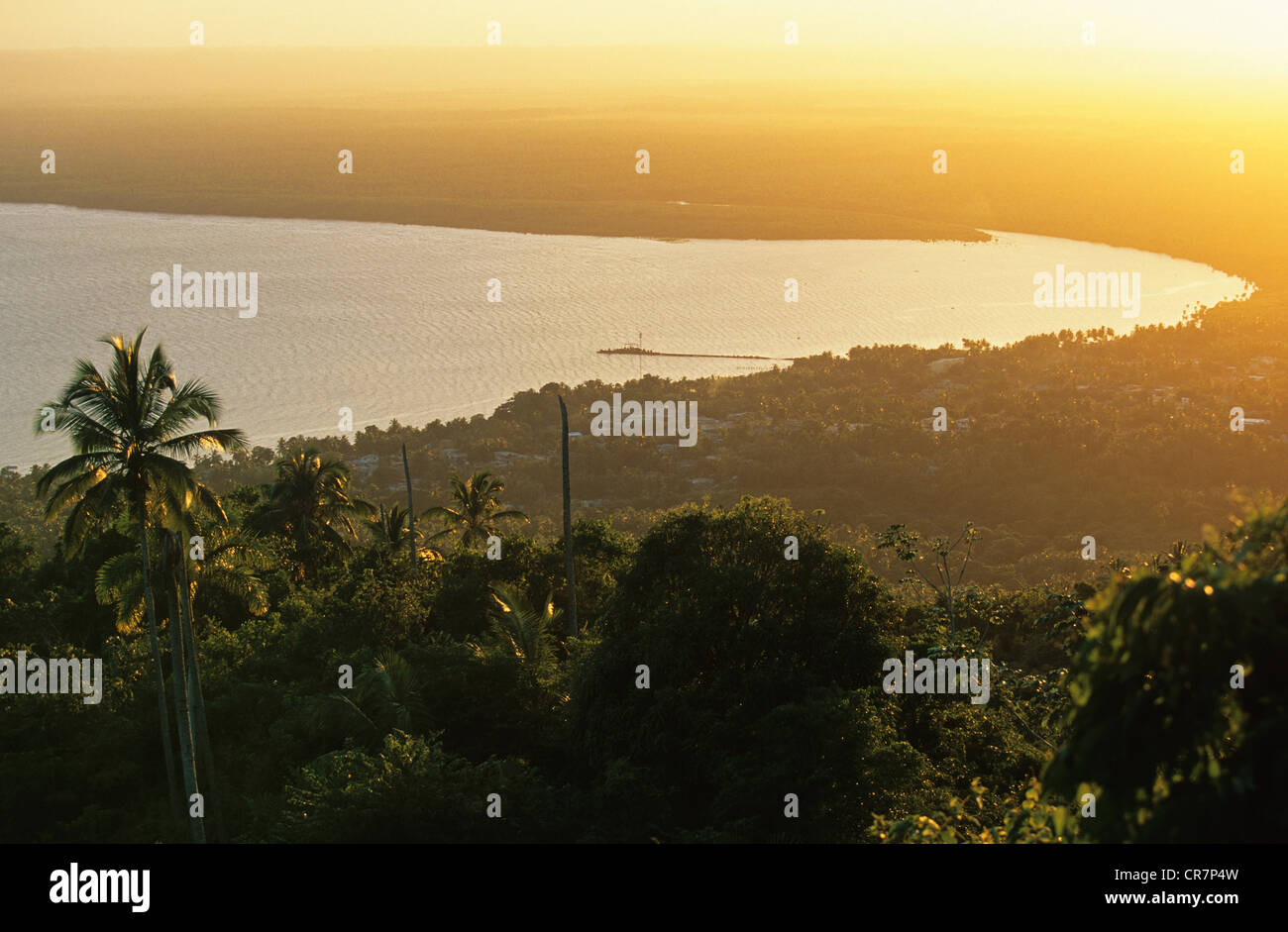 République dominicaine, Samana Peninsula, Sanchez Banque D'Images