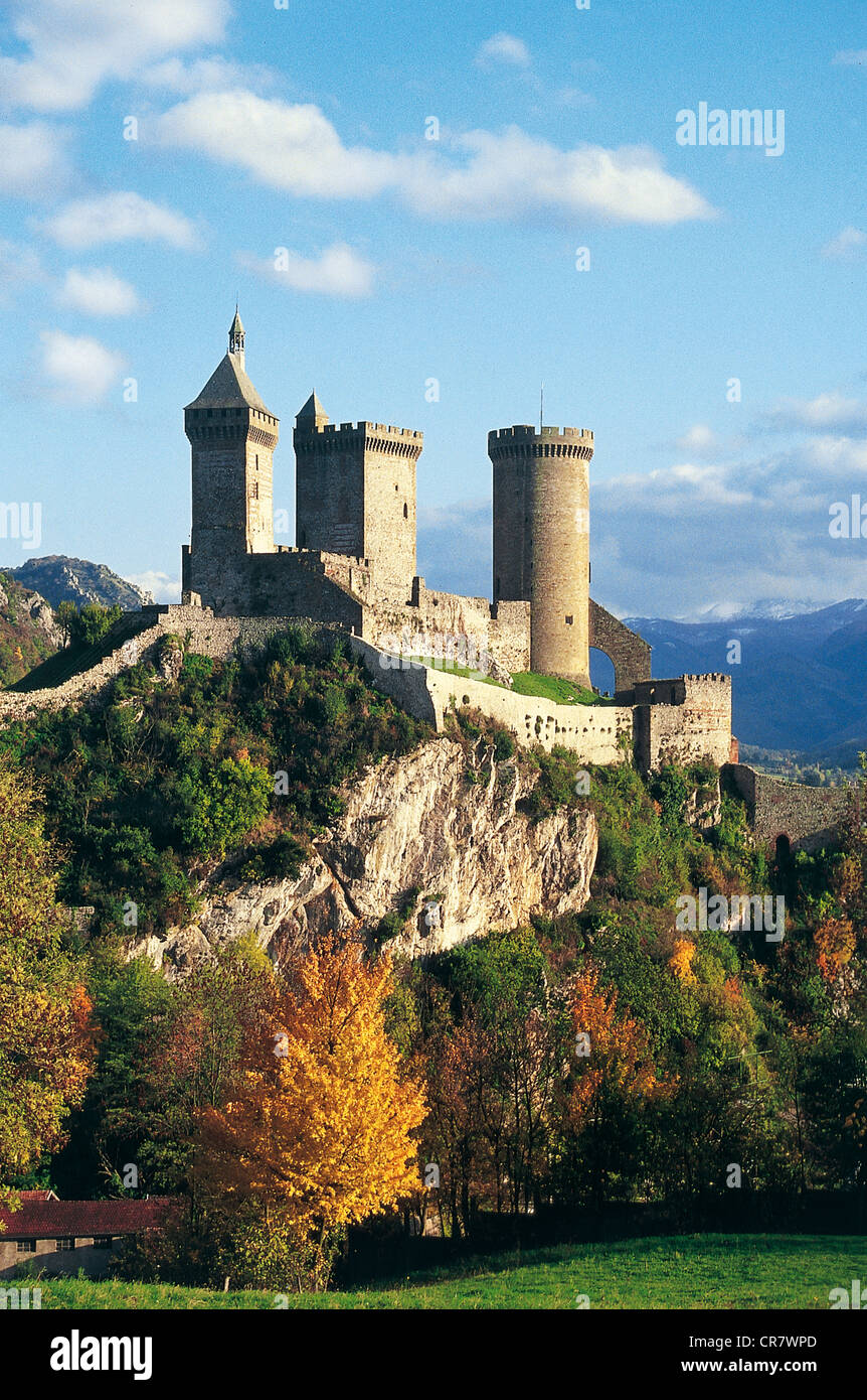 Château De Foix – Ariège – Objet Décoratif Ou Document Ancien