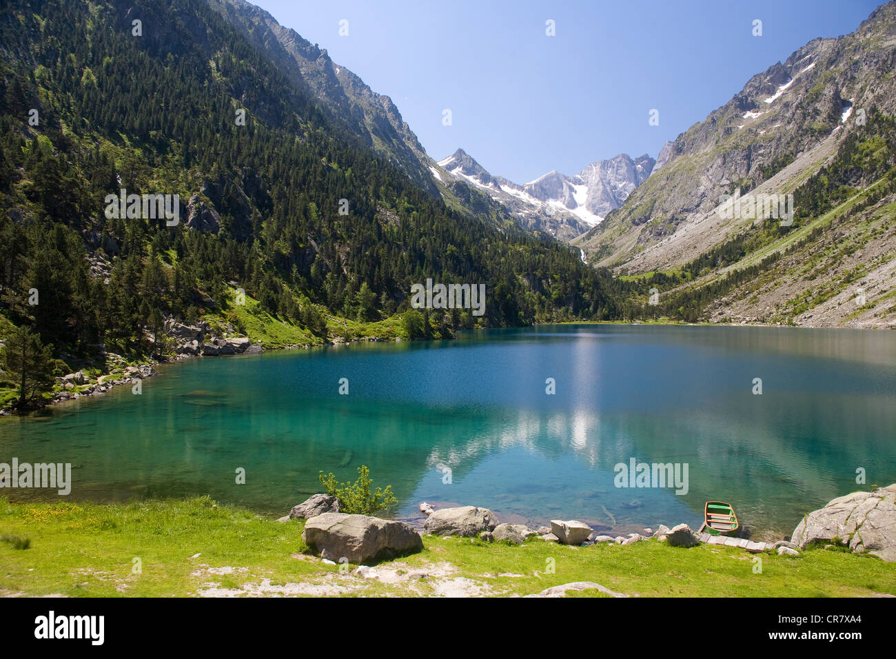 France, Hautes Pyrenees, Lac De Gaube Photo Stock - Alamy