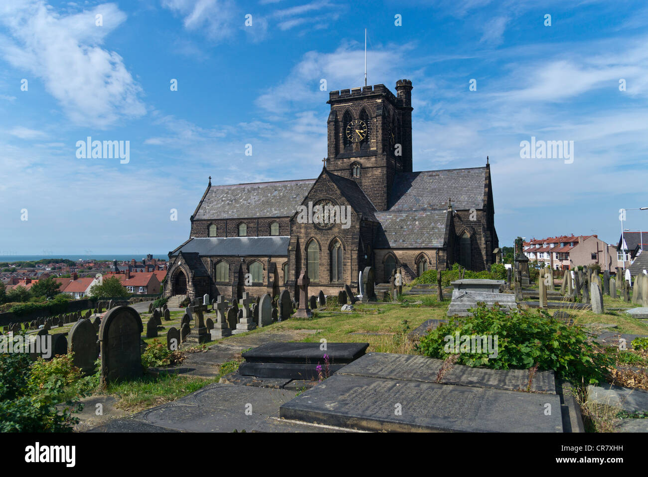 St Hilary's Church, Wallasey est dans la ville de Wallasey, Wirral, Angleterre. Banque D'Images