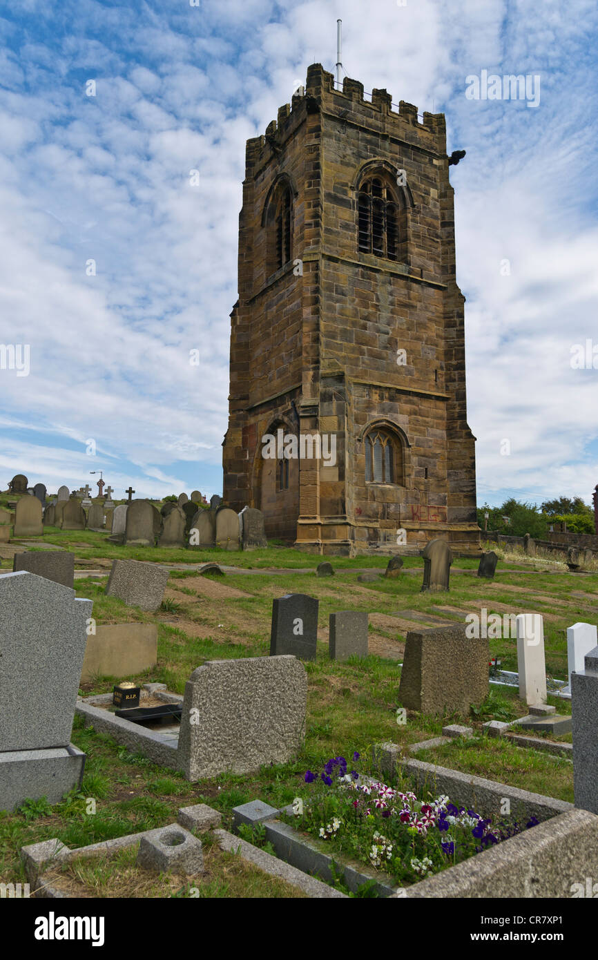 St Hilary's Church, Wallasey est dans la ville de Wallasey, Wirral, Angleterre. Banque D'Images