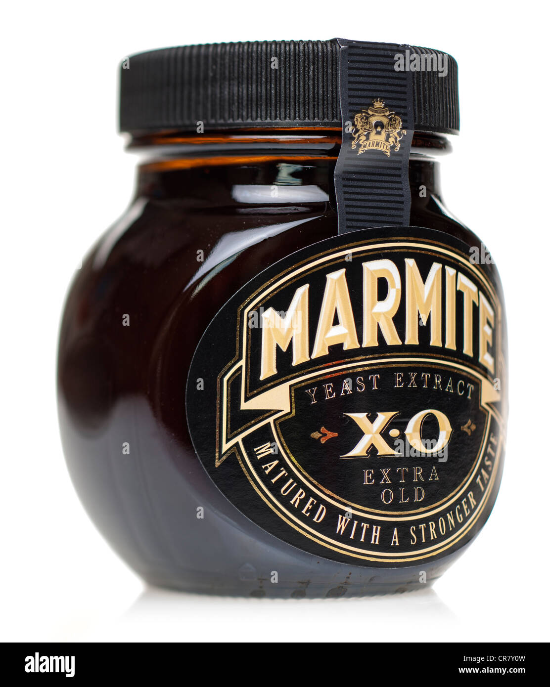 Pot de Marmite X.O extra old mûri extrait de levure Banque D'Images