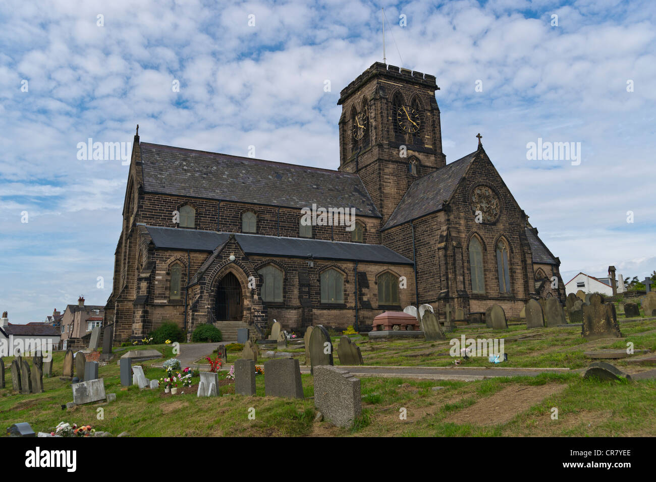 St Hilary's Church, Wallasey est dans la ville de Wallasey, Wirral, Angleterre. Banque D'Images
