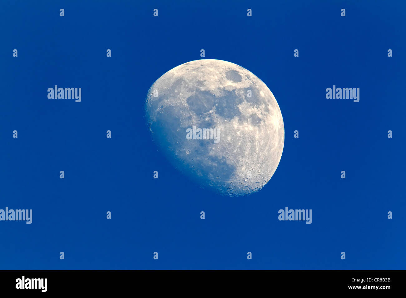 Luna, lune, demi-lune, le cirage Banque D'Images