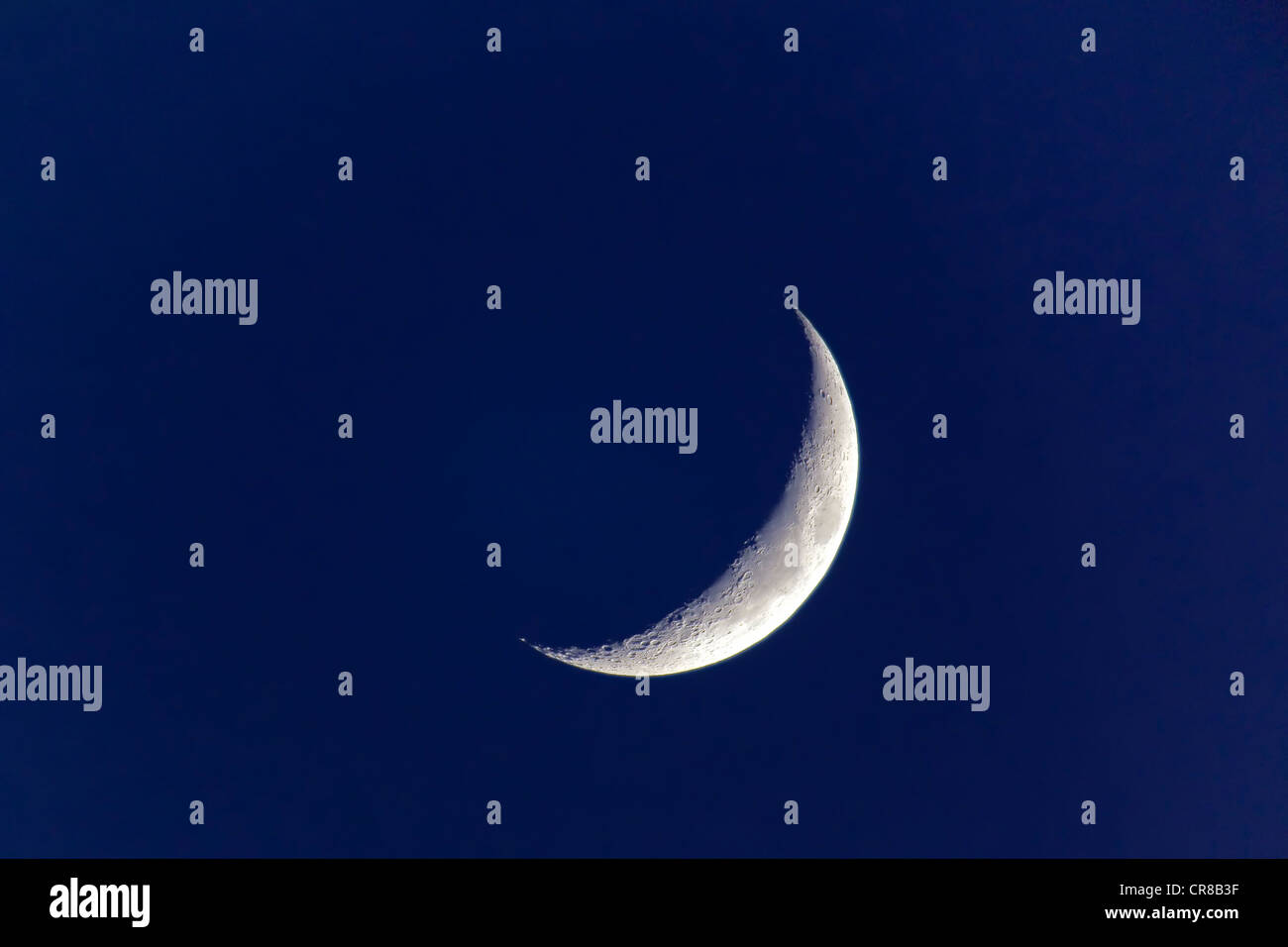 Lune, Luna, crescent Banque D'Images