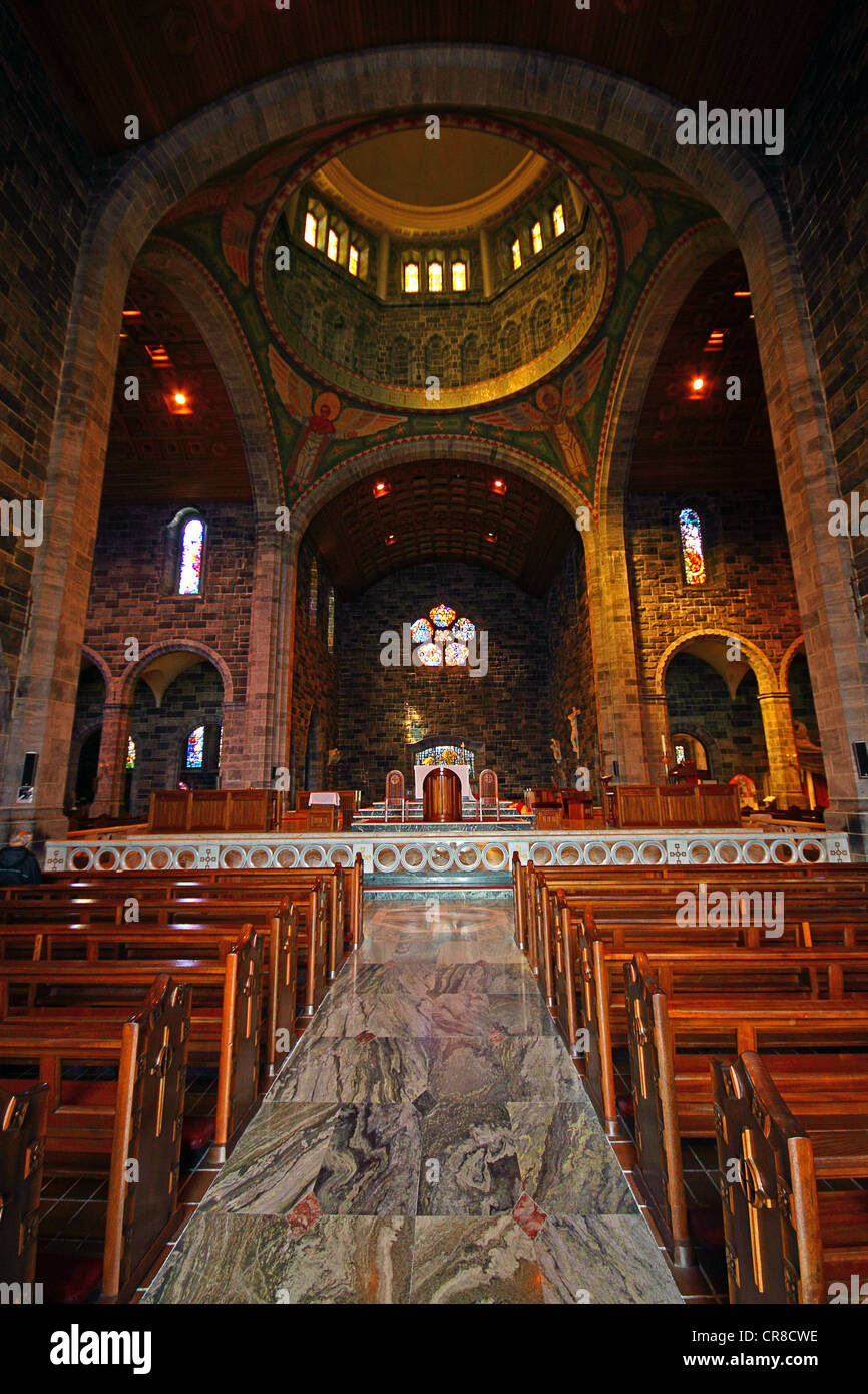 Intérieur de la cathédrale de Galway, Irlande Banque D'Images