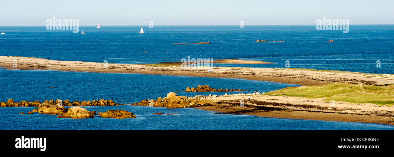 France, Cotes d'Armor, Sillon de Talbert, paysage Banque D'Images