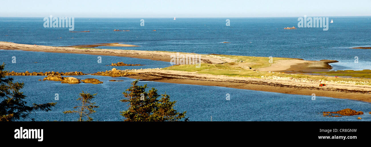 France, Cotes d'Armor, Sillon de Talbert, paysage Banque D'Images