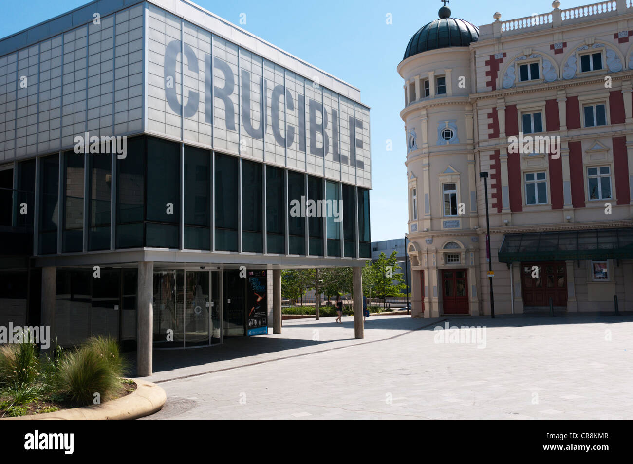 The Crucible Theatre, Sheffield, South Yorkshire, Angleterre Banque D'Images