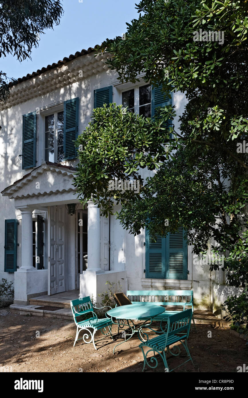Le Manoir Hôtel, Port-Cros Parc National, Îles d'Hyères,  Provence-Alpes-Côte d'Azur, France, Europe Photo Stock - Alamy