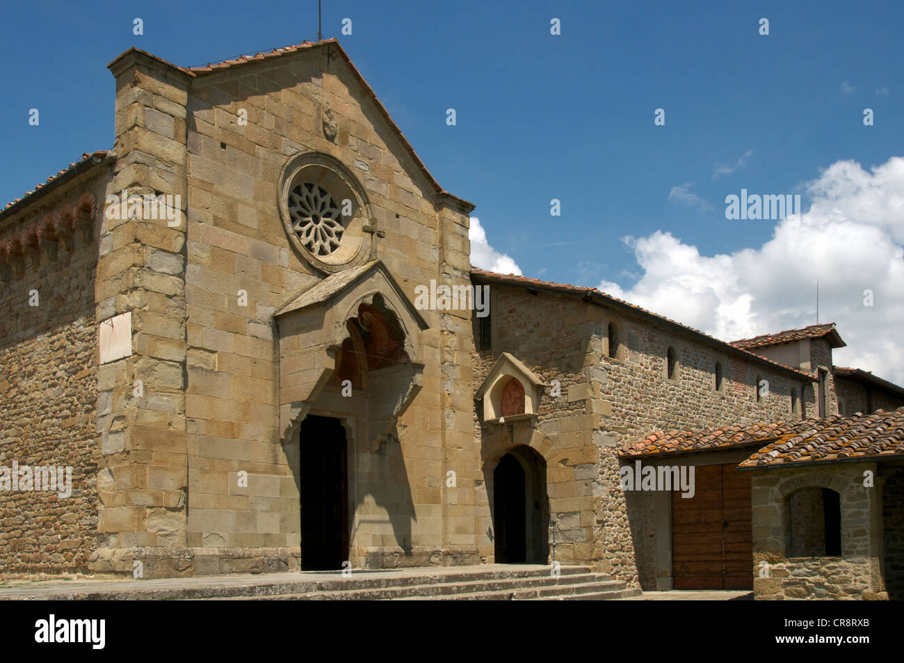 Monastère San Francesco Florence Toscane Italie Banque D'Images