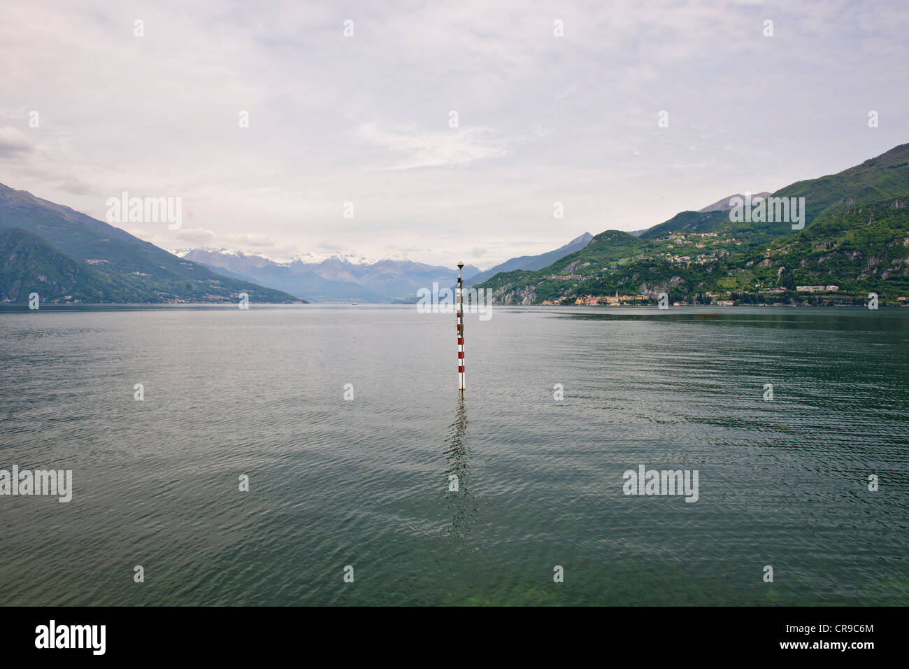 Vue panoramique,vue magnifique sur le lac du Bellagio,Villes, Candenabbia,Tremezzo, Menagio,Villas de luxe, les lacs italiens, le lac de Côme, Italie Banque D'Images