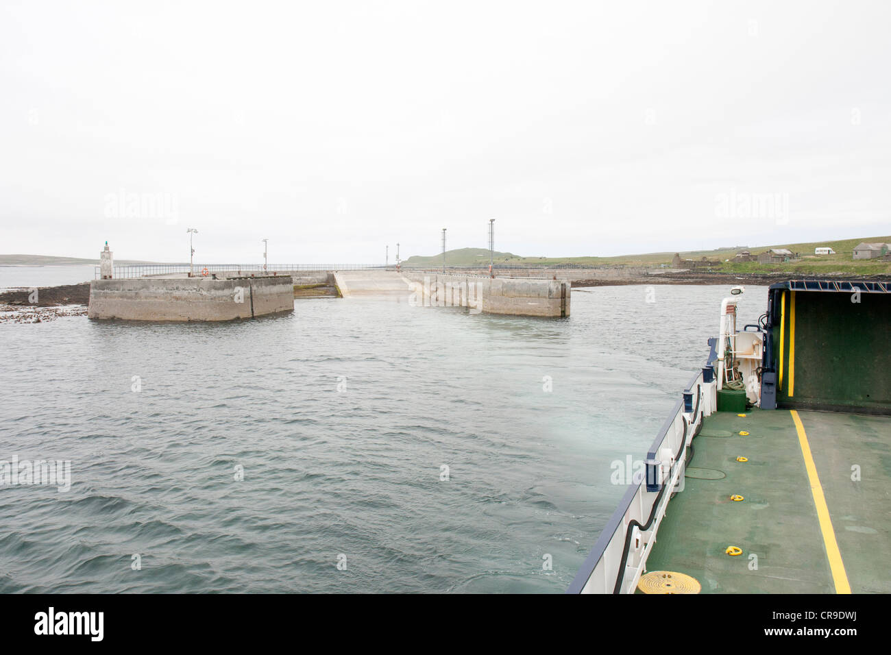 L'Tingwall Rousay, Ferry îles Orkney, Ecosse Banque D'Images